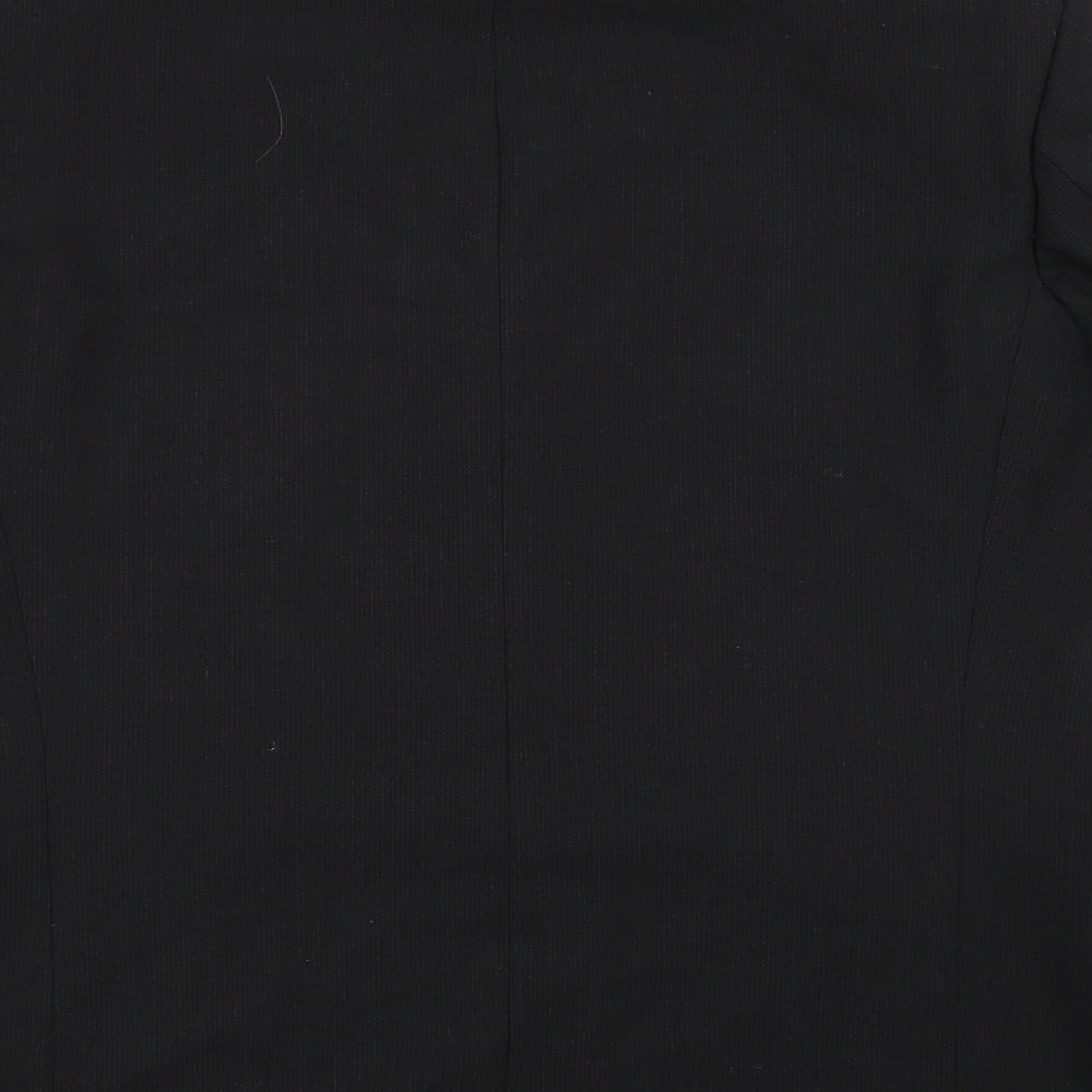 Lino vierra Mens Black Jacket Suit Jacket