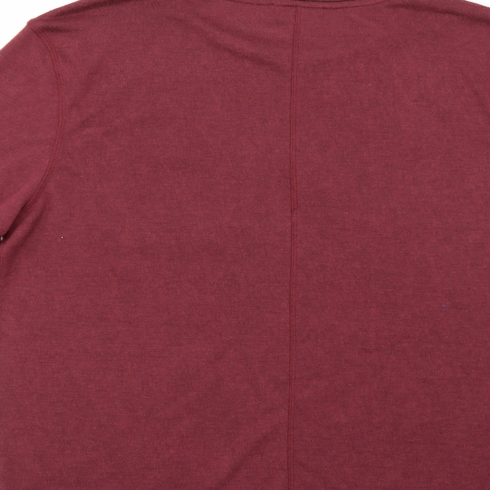River Island Womens Red Pullover Jumper Size M