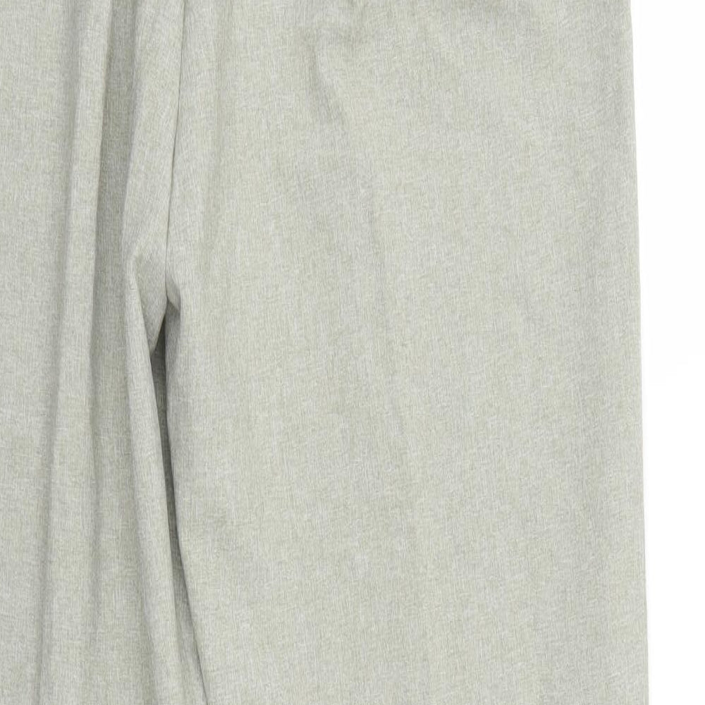 Classic Womens Green Trousers Size 18 L26 in - Elastic Waist