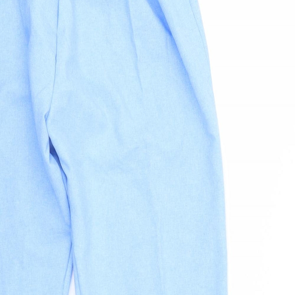 body wise Womens Blue Trousers Size 20 L25 in - Elastic Waist