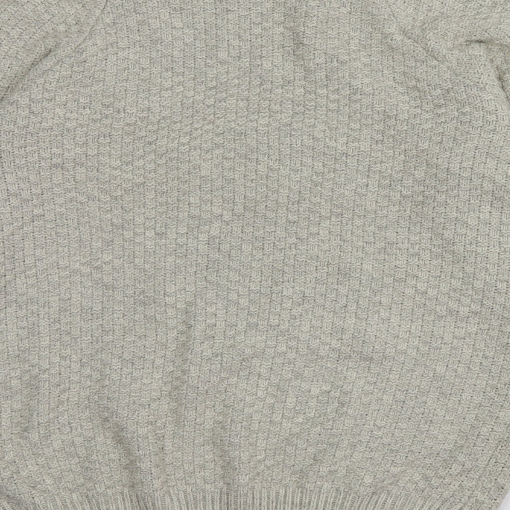 Primark Mens Grey Pullover Jumper Size S