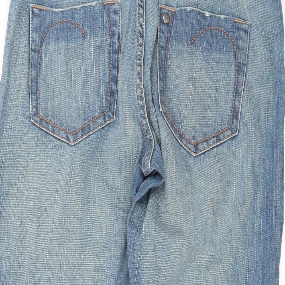 SQIN Womens Blue Denim Cropped Jeans Size 29 in L21 in