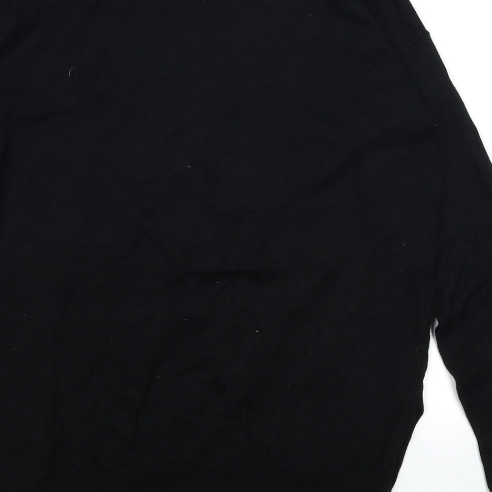 Atmosphere Womens Black Knit Pullover Jumper Size 8