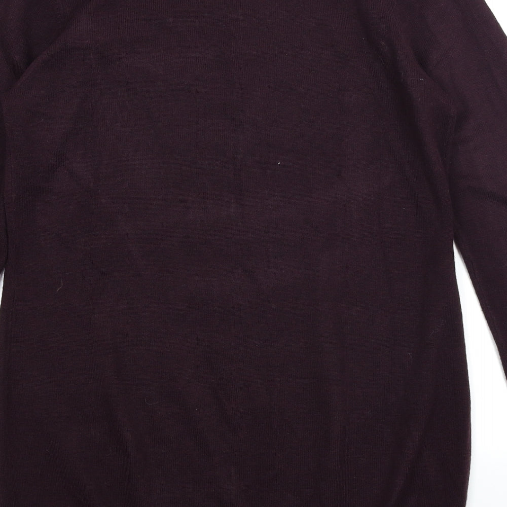 Dorothy Perkins Womens Purple Pullover Jumper Size 12