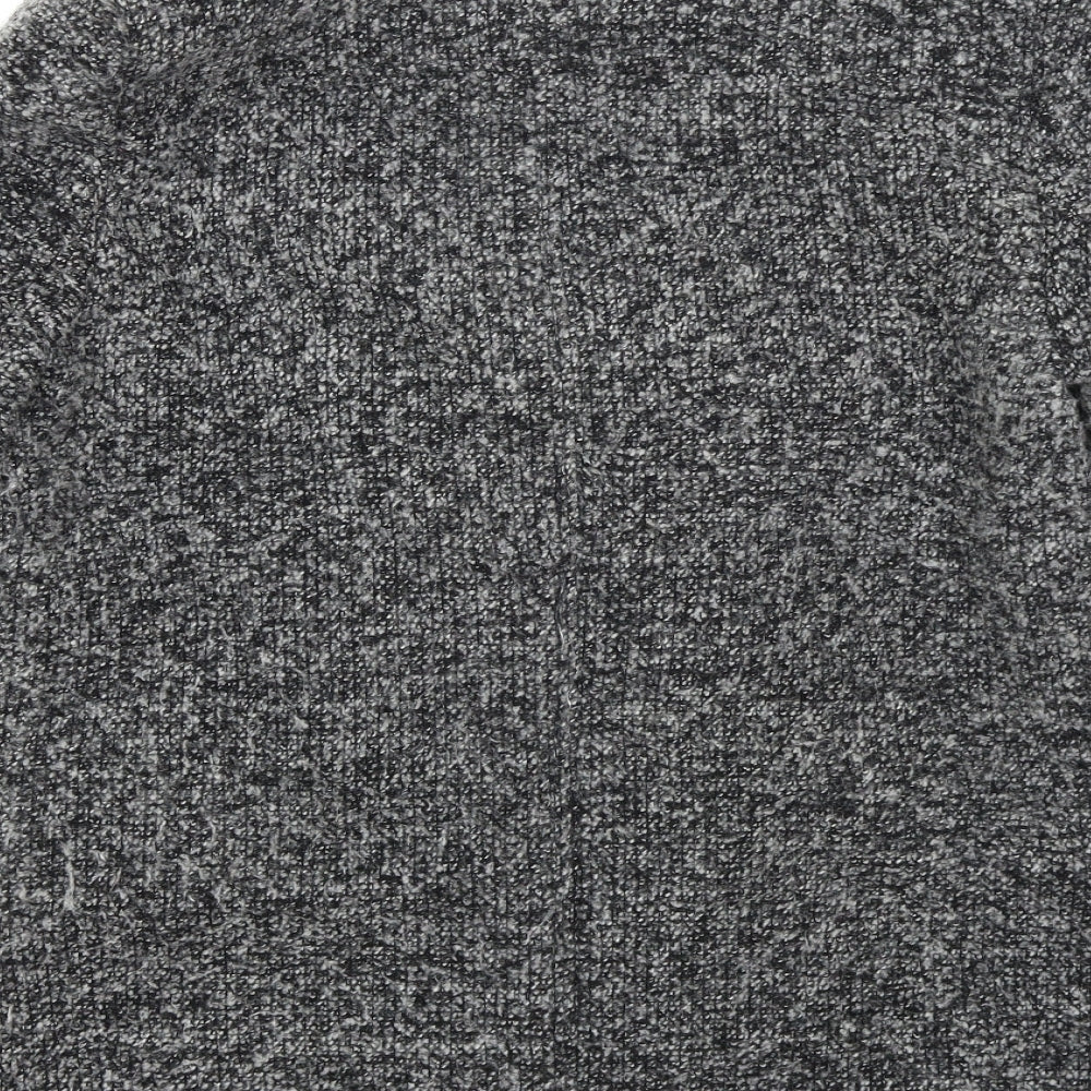 New Look Womens Grey Jacket Coat Size 10