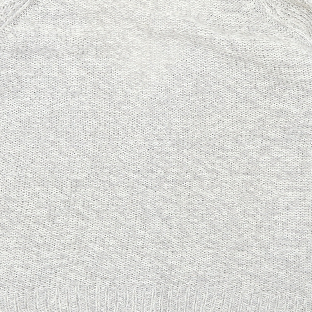 Dorothy Perkins Womens Grey Cardigan Jumper Size 12
