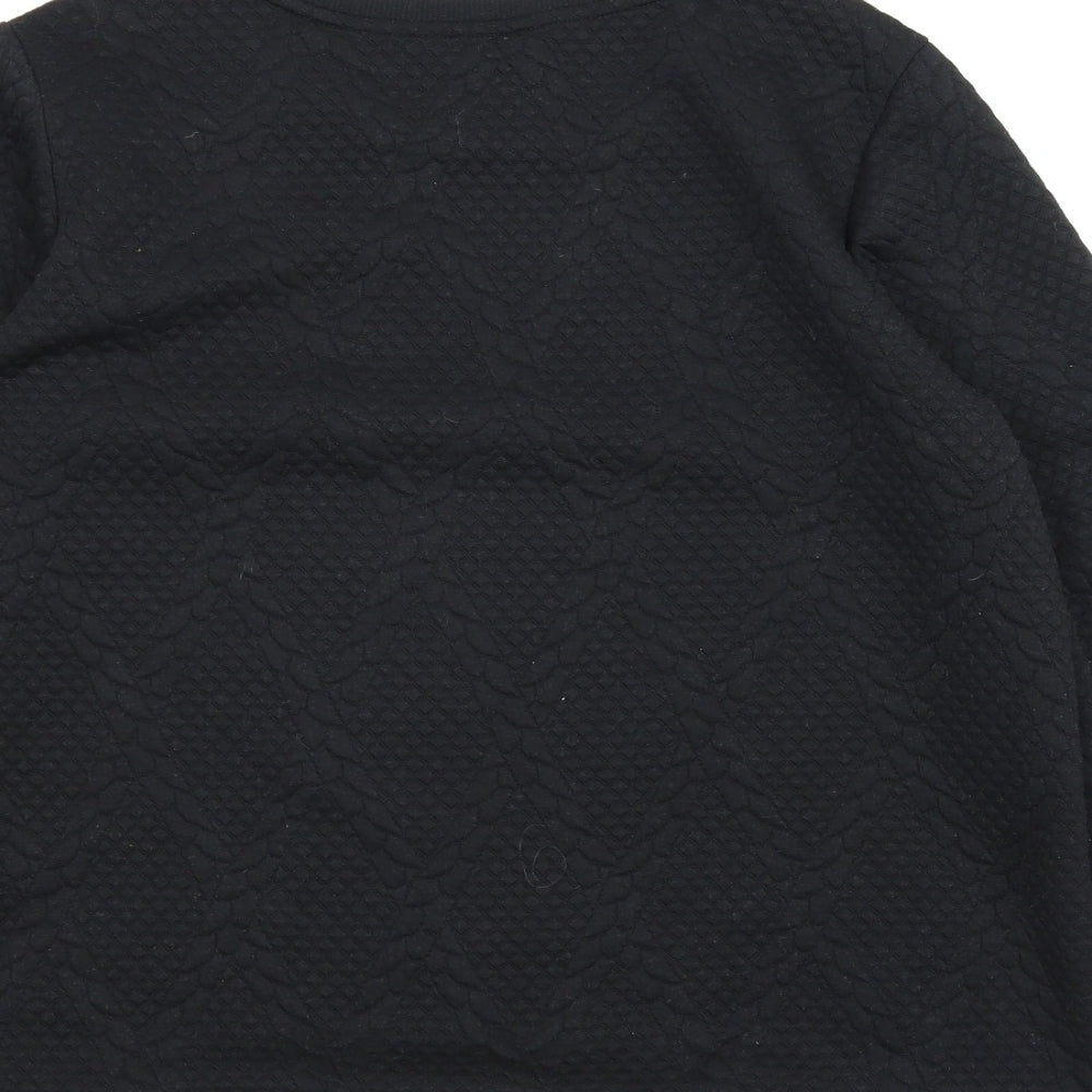 Peacocks Womens Black Pullover Jumper Size 14