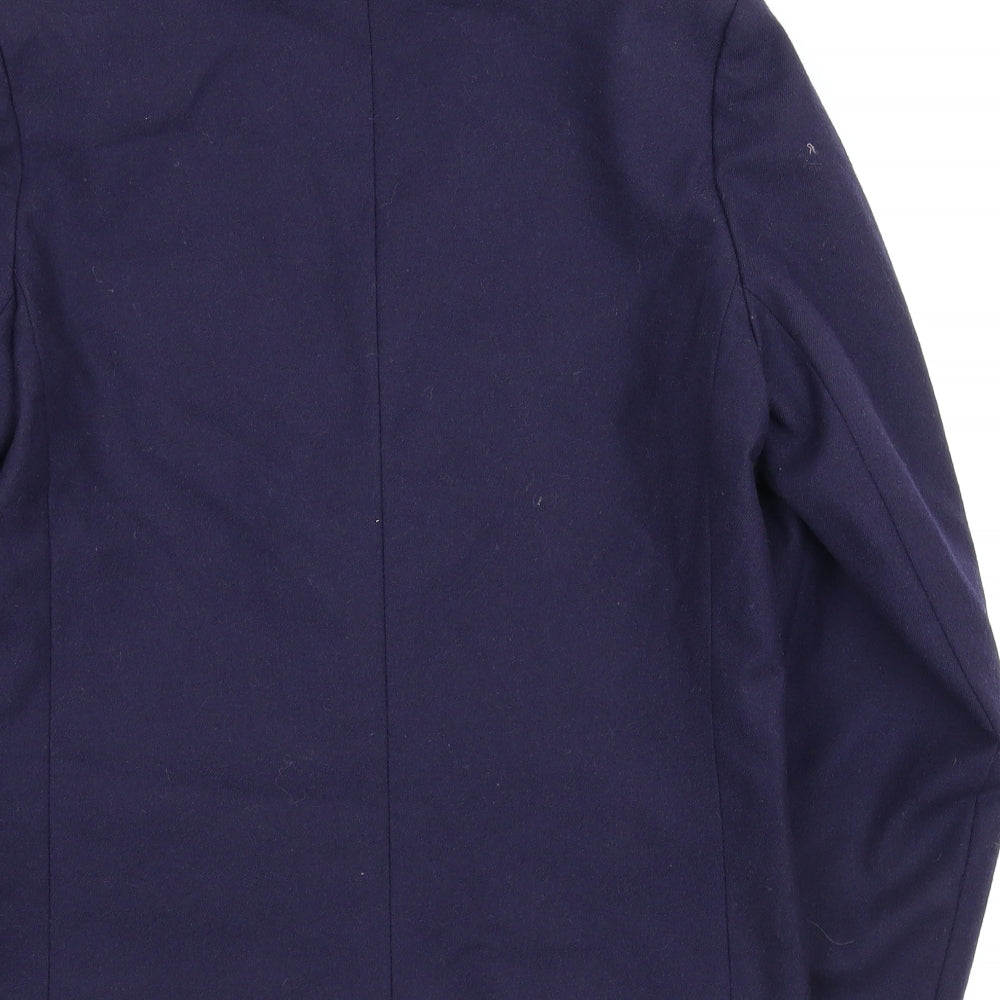 Hunter Carson Womens Blue Jacket Size 10
