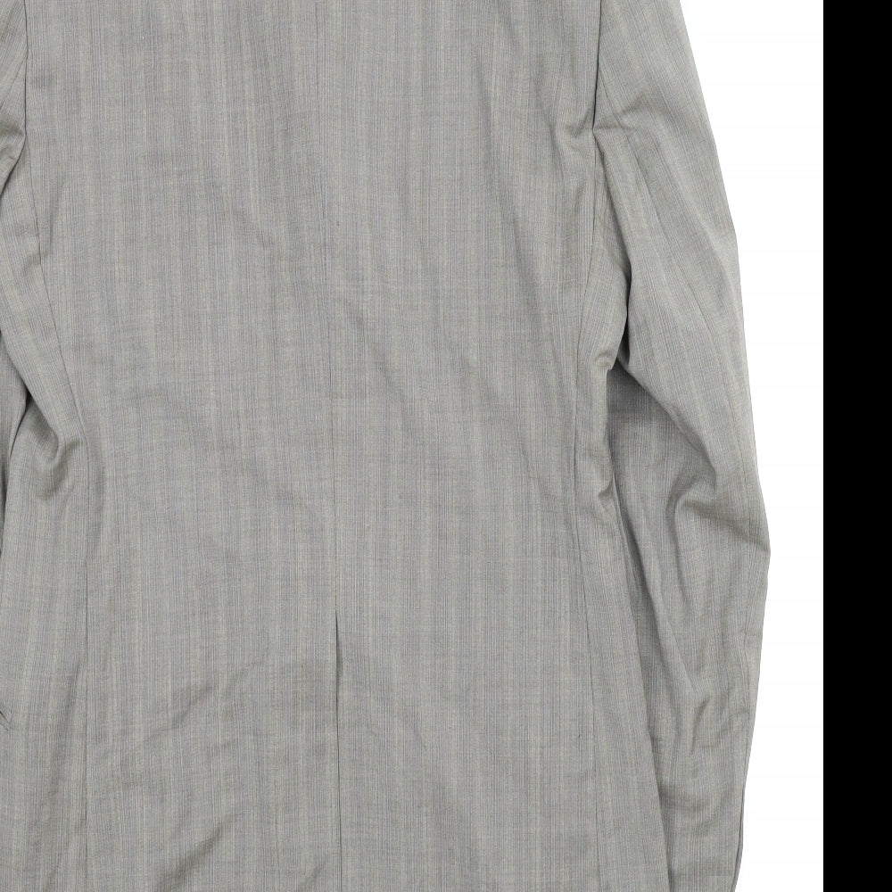 NEXT Mens Brown Striped Jacket Suit Jacket Size 36