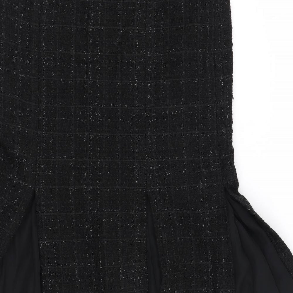 PRECIS PETITE Womens Black Flare Skirt Size 12