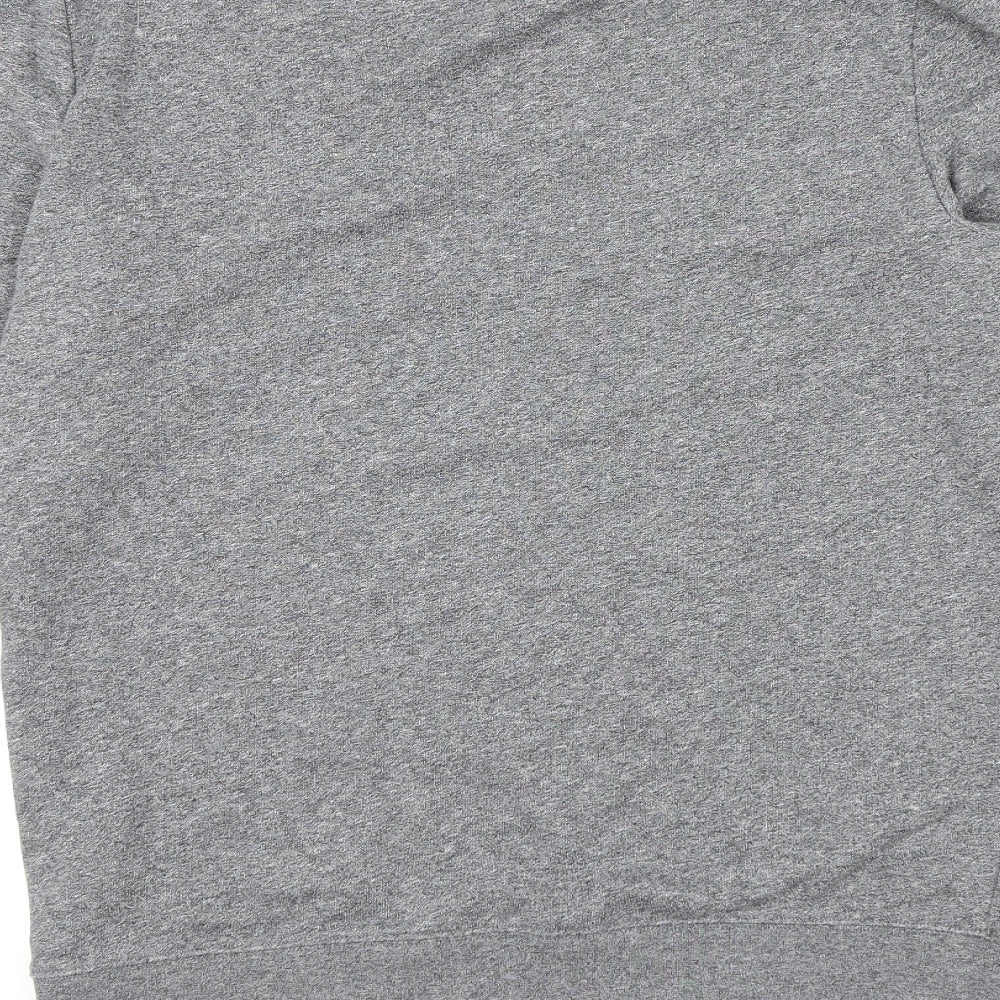 H&M Mens Grey Jersey Pullover Sweatshirt Size S