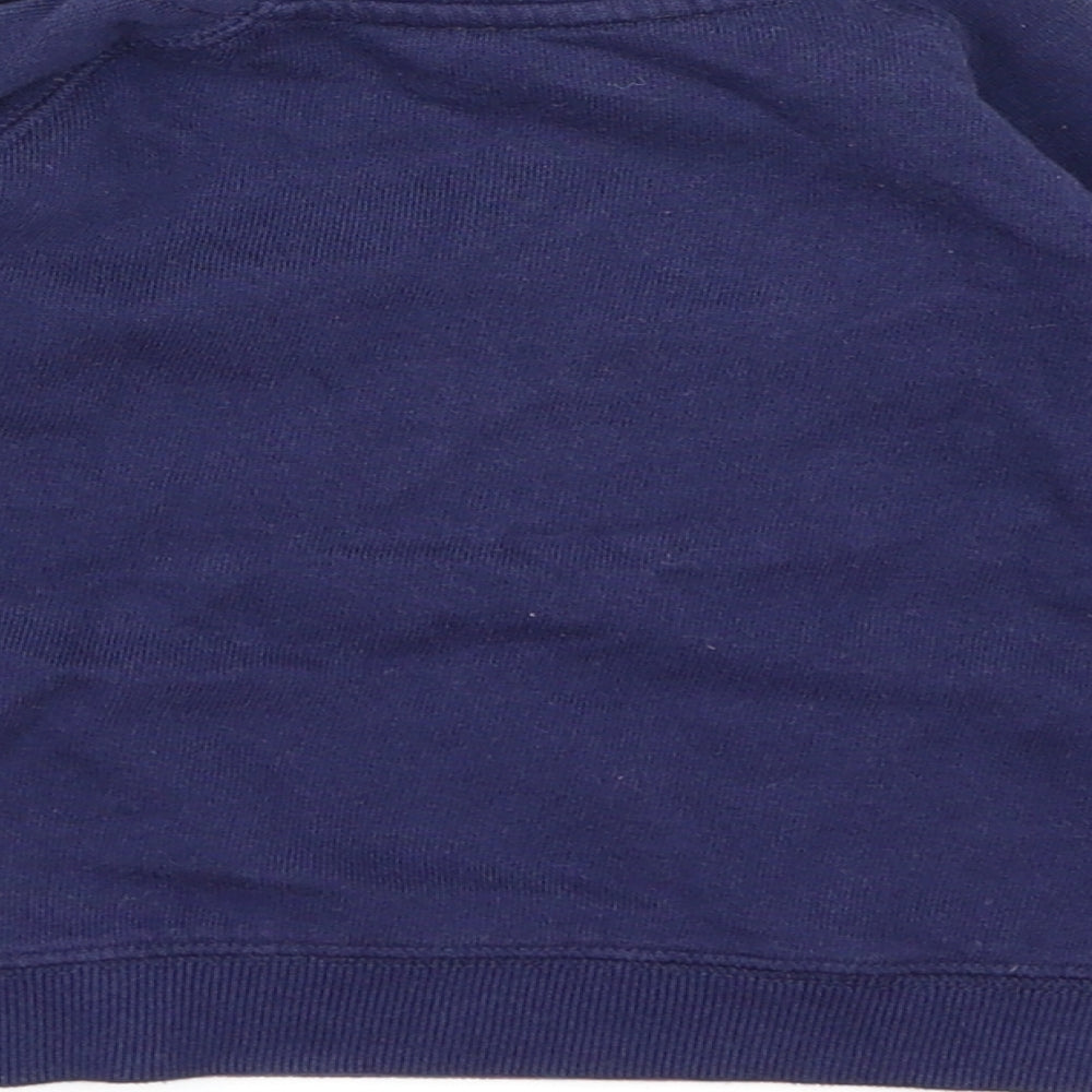Nutmeg Boys Blue Striped Jersey Pullover Jumper Size 12-18 Months - Sweatshirt