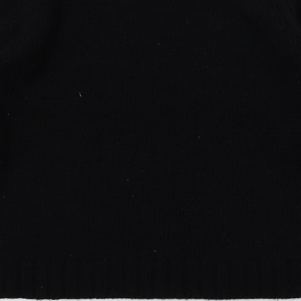 editions Womens Black Pullover Sweatshirt Size M