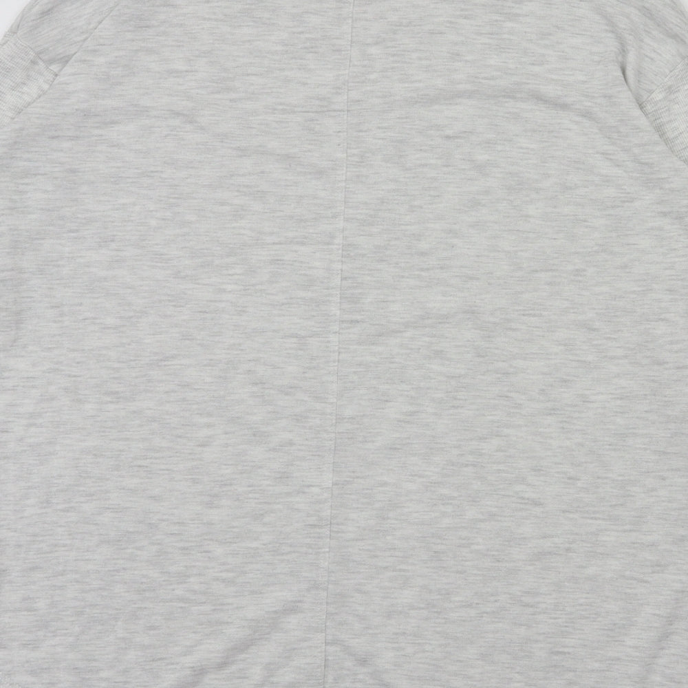 next Womens Grey Basic T-Shirt Size 12