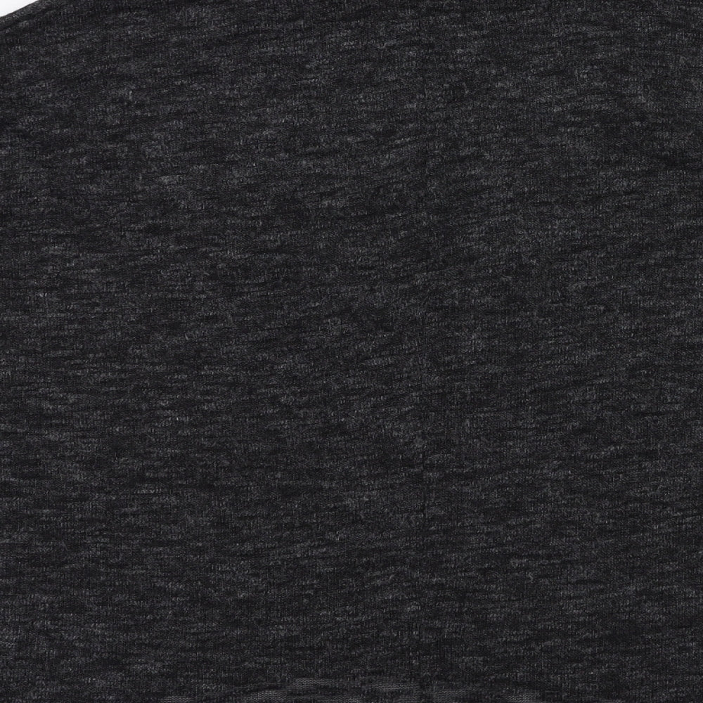 New Look Womens Grey Basic T-Shirt Size 10