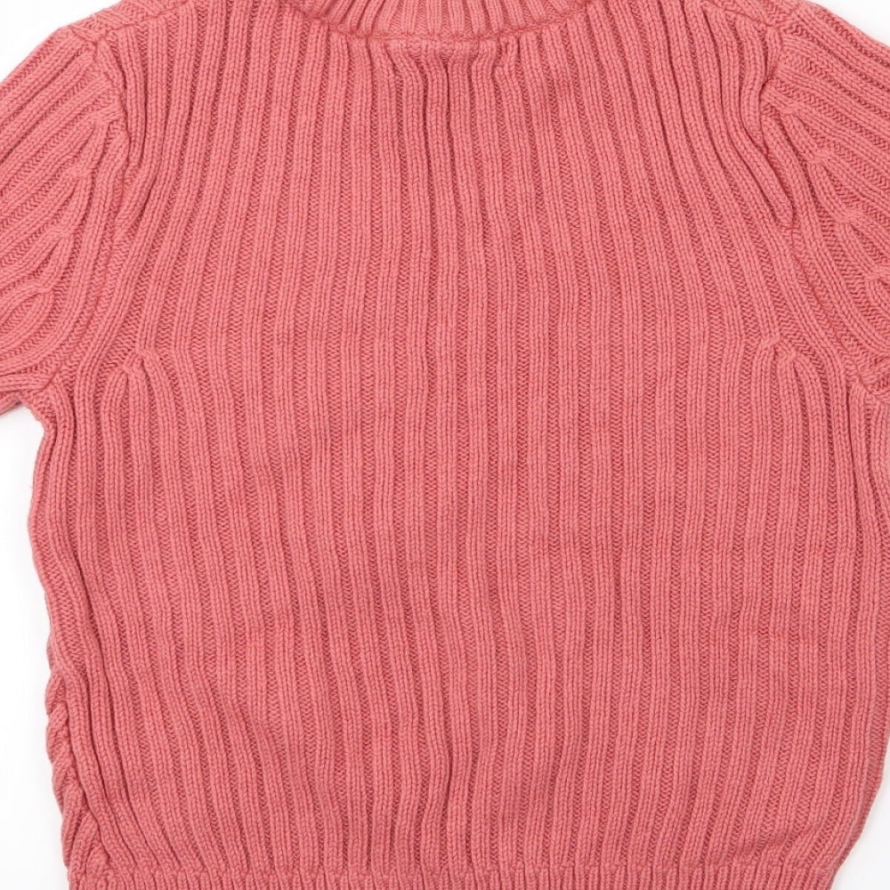 Marks and Spencer Womens Pink Knit Pullover Jumper Size 6