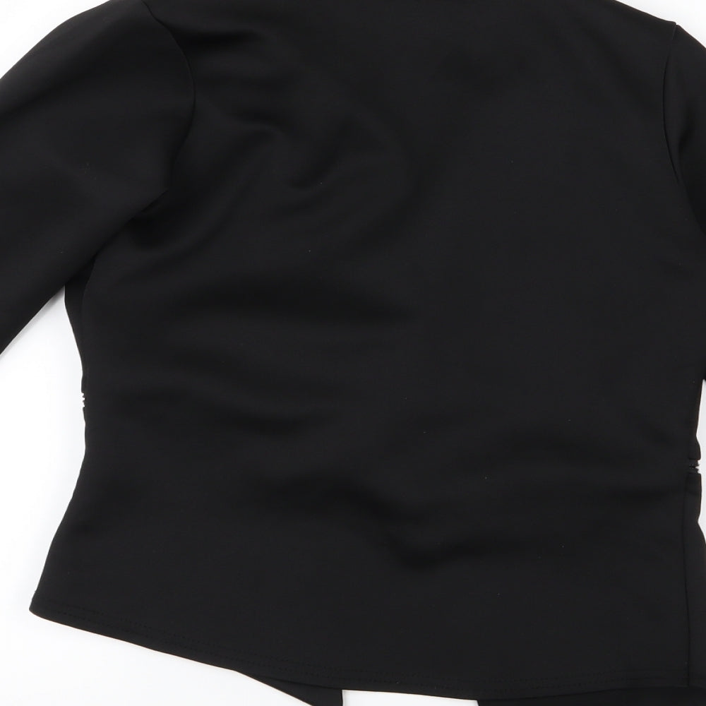 Boohoo Womens Black Jacket Size 10