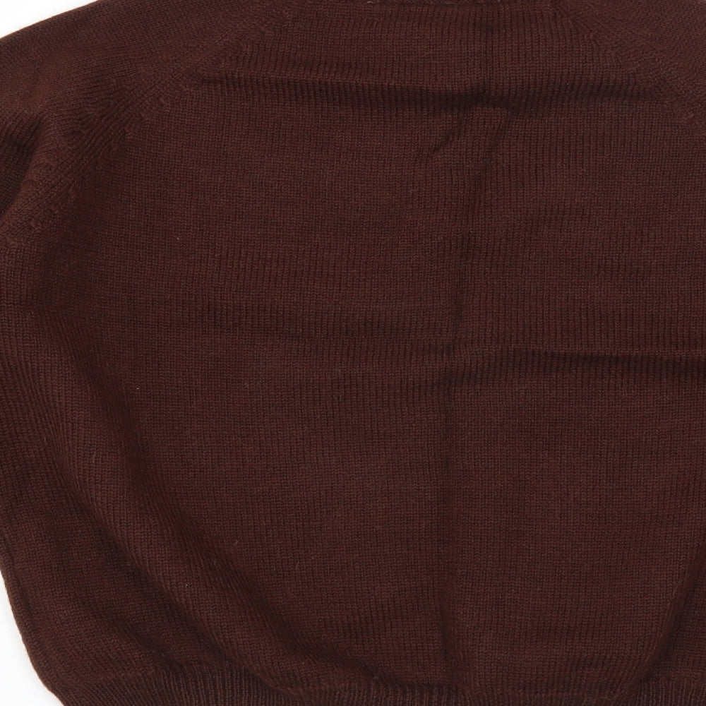 Keynote Womens Brown Pullover Jumper Size 6