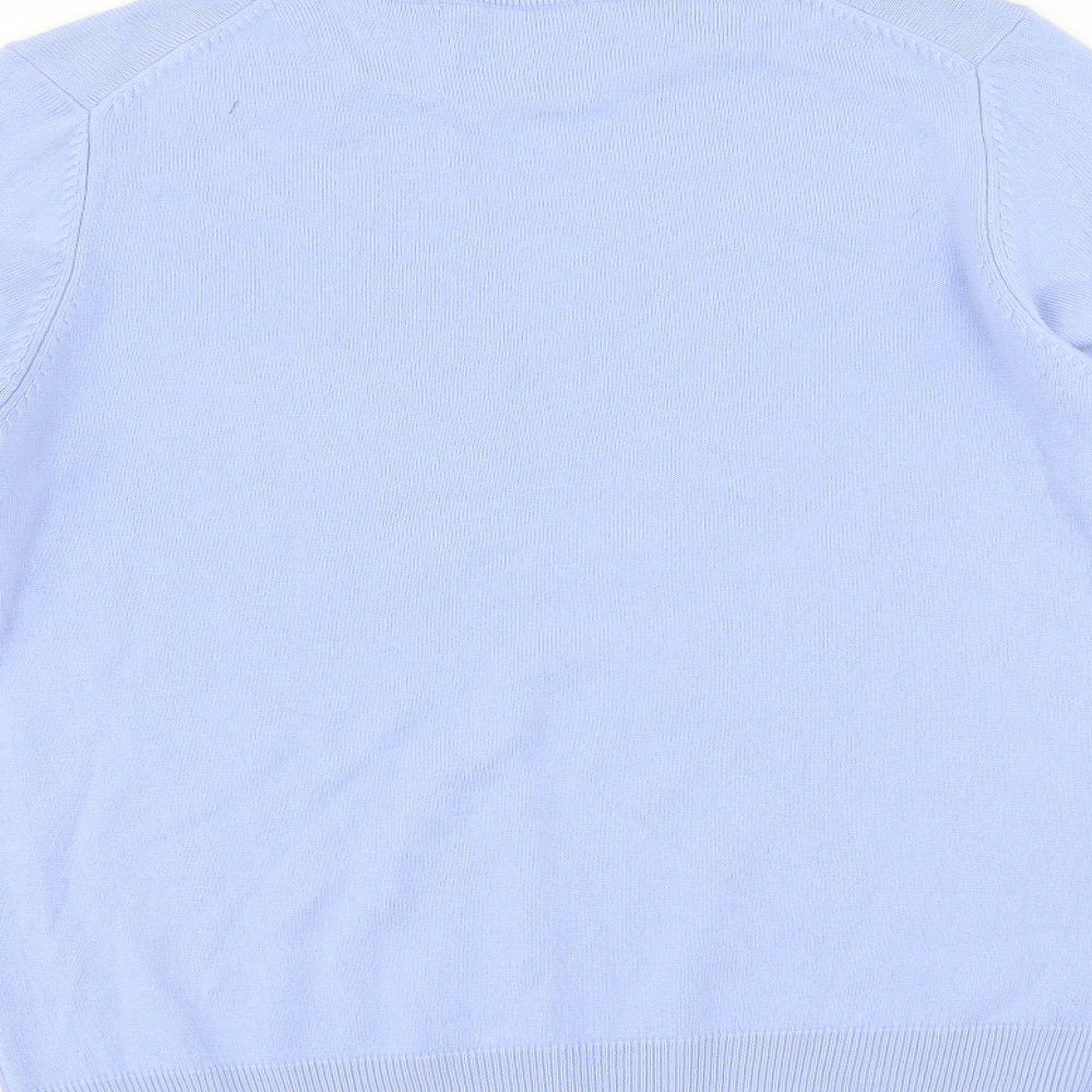 Marks and Spencer Womens Blue Pullover Jumper Size 14