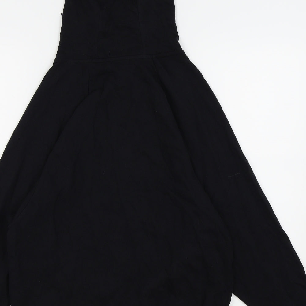F&F Womens Black Full Zip Jumper Size 12