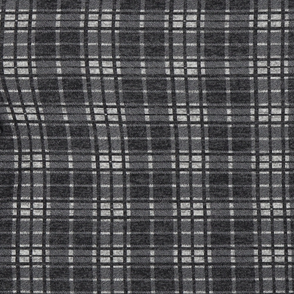 Primark Womens Black Check Pullover Jumper Size XL