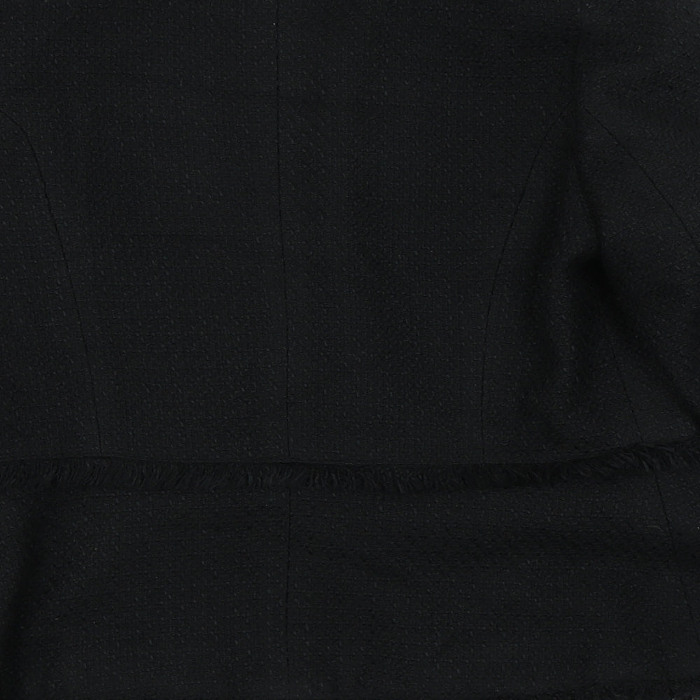 AMARANTO Womens Green Jacket Blazer Size 12