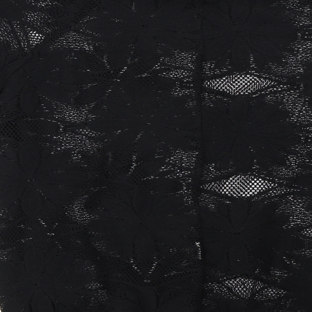 Atmosphere Womens Black Floral Pullover Jumper Size 6