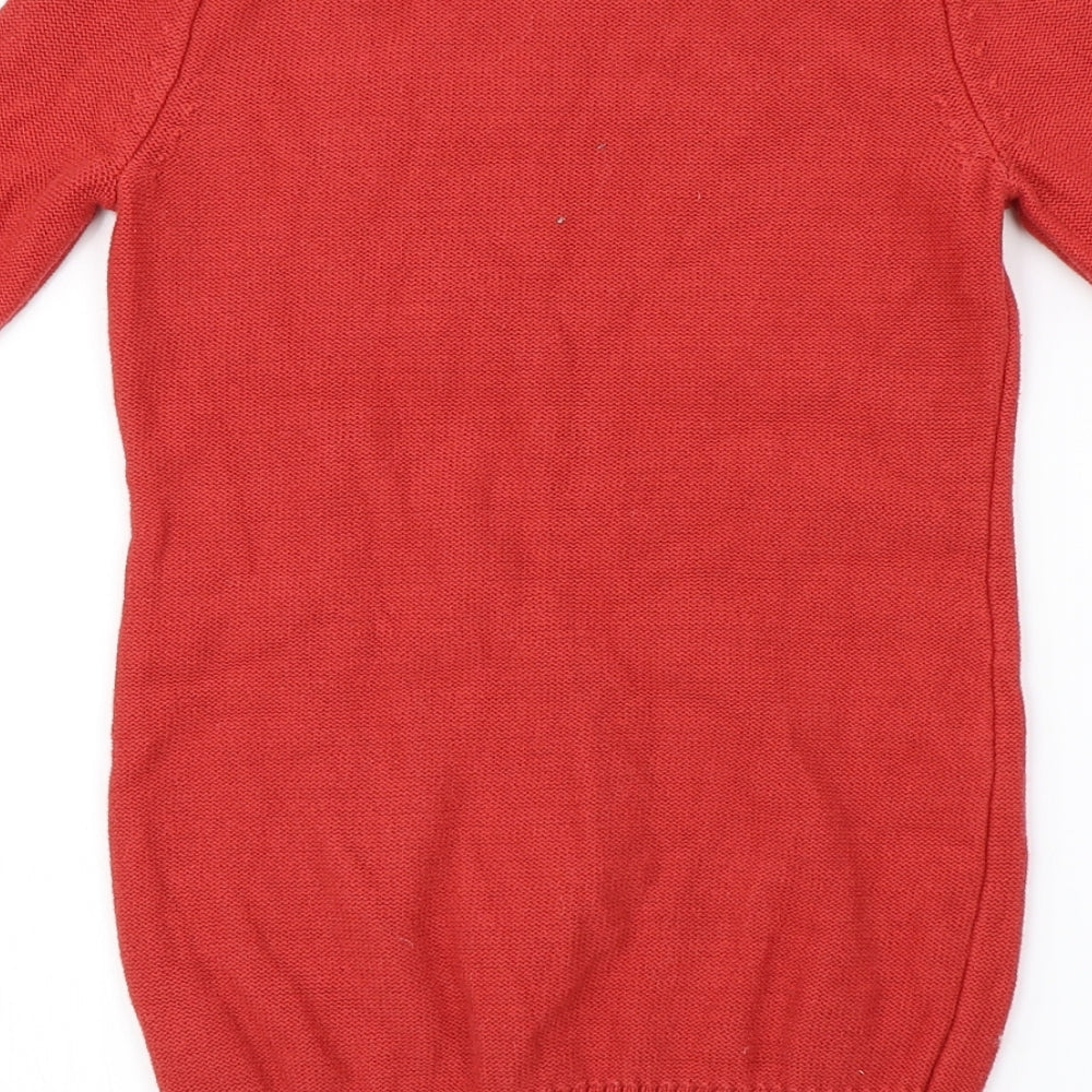 Gap Girls Red Pullover Jumper Size 5-6 Years