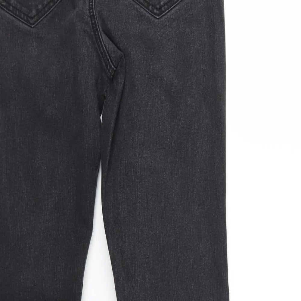 George Womens Black Denim Skinny Jeans Size 8 L27 in