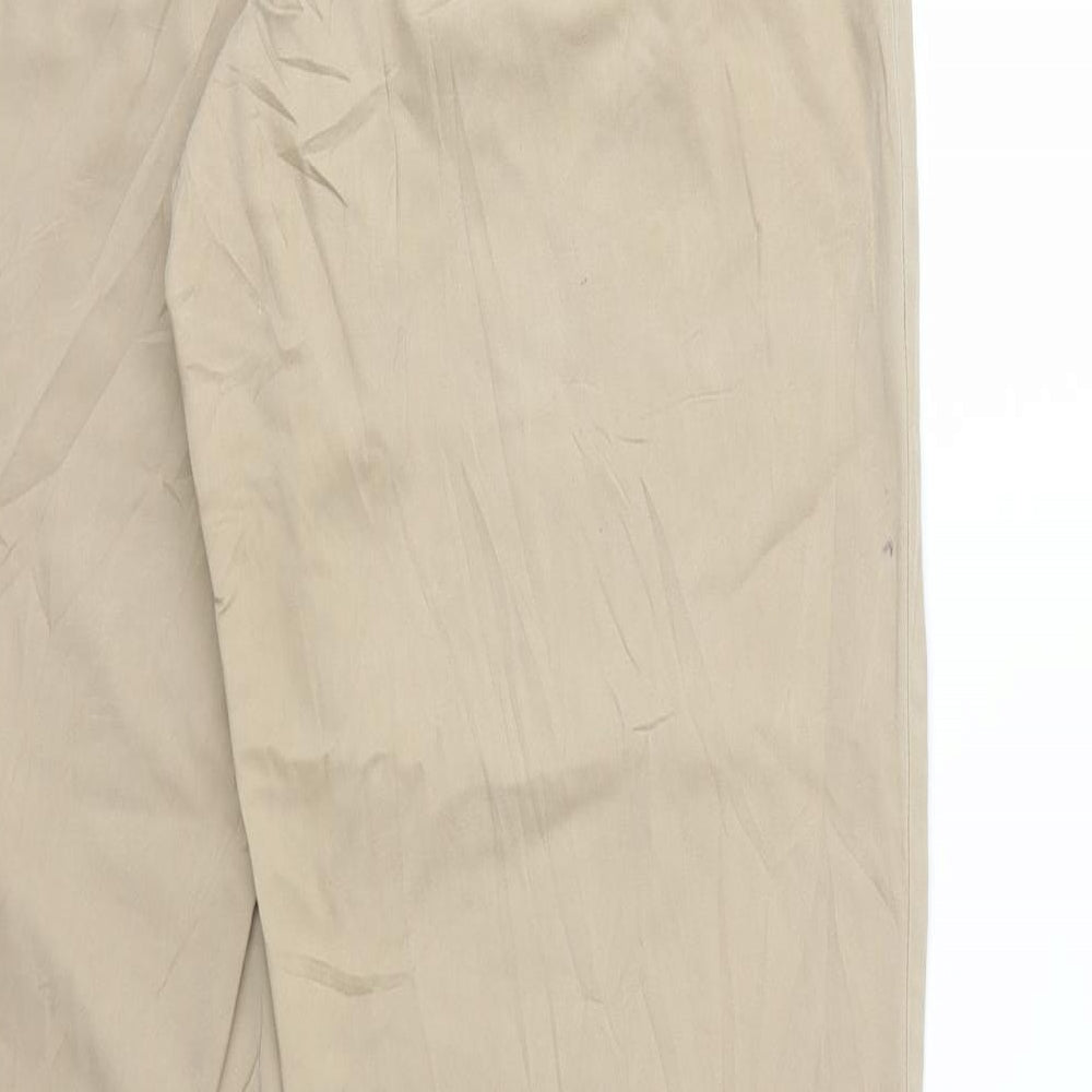 MAC Womens Beige Chino Trousers Size 36 in L30 in