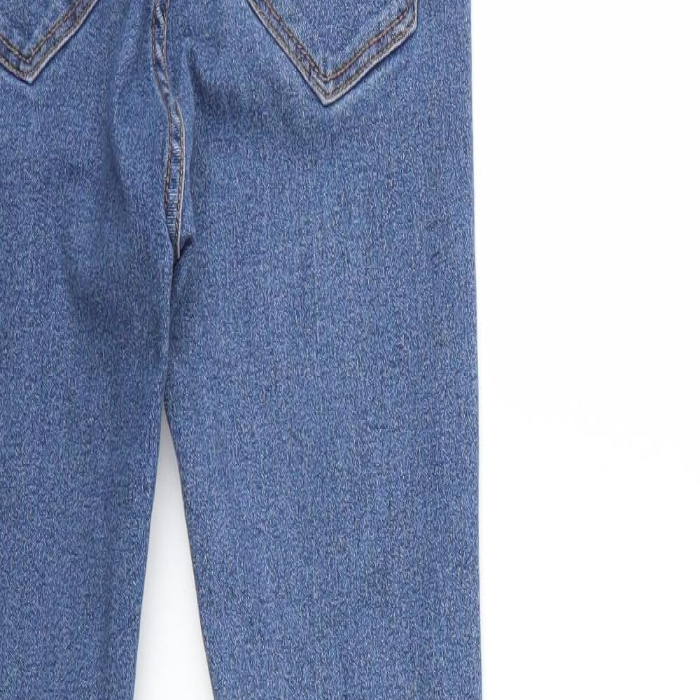 Bershka Womens Blue Denim Skinny Jeans Size 10 L26 in