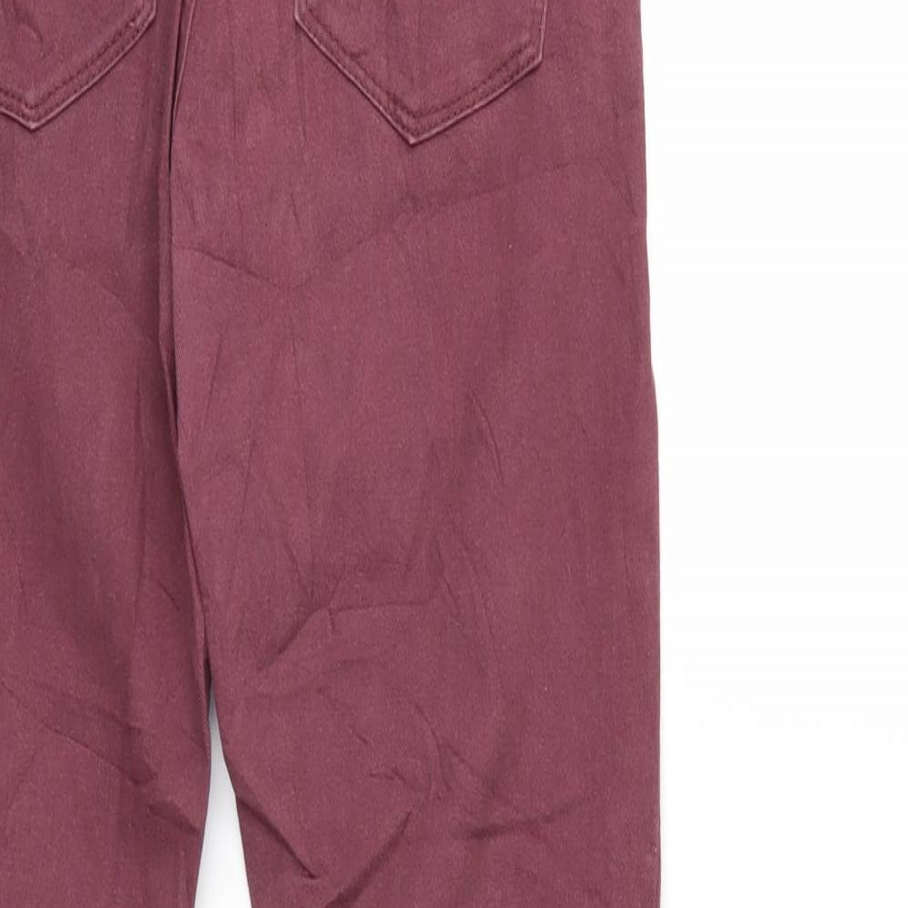 yes yes Womens Purple Denim Skinny Jeans Size 8 L29 in