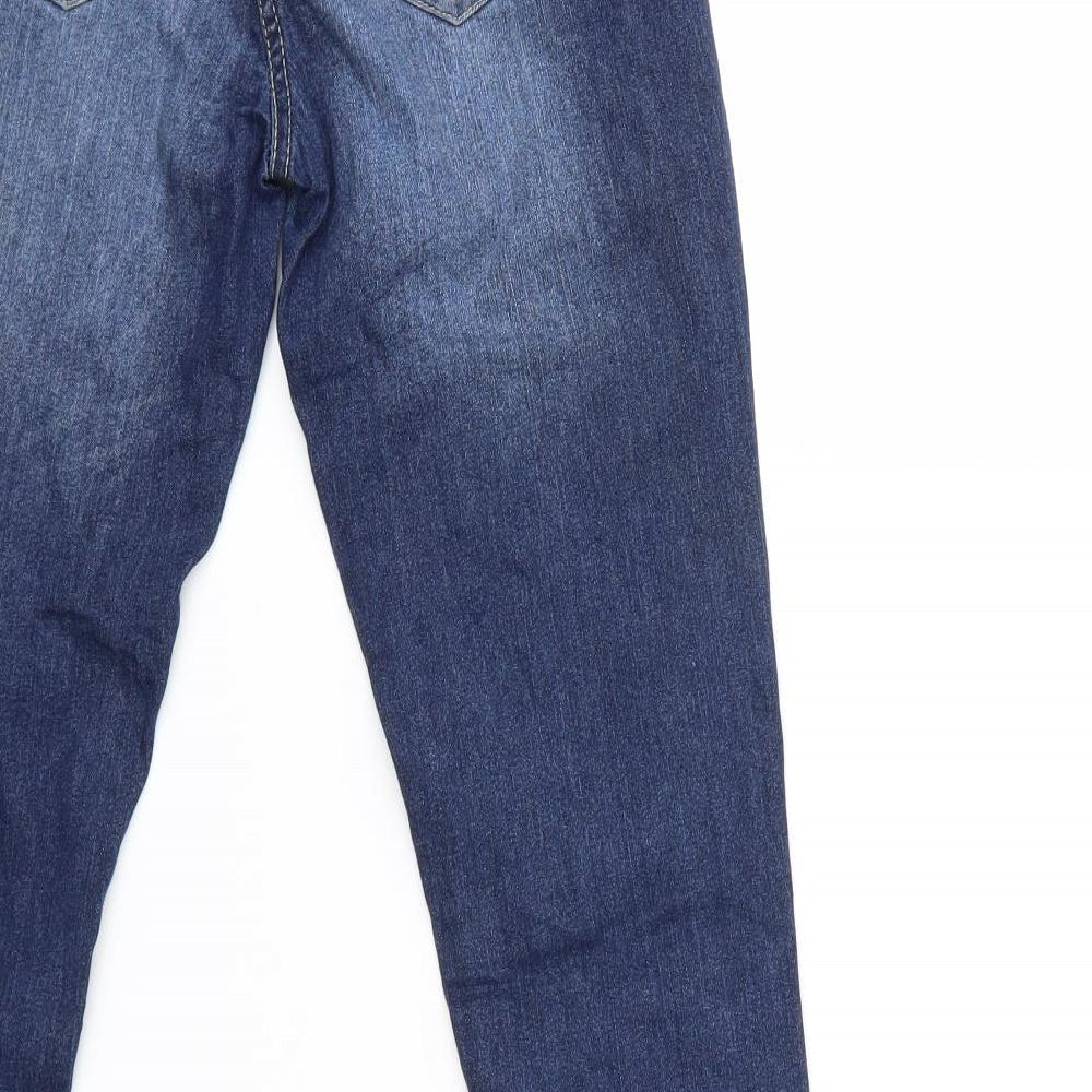 REAL DENIM Girls Blue Denim Skinny Jeans Size 14 Years