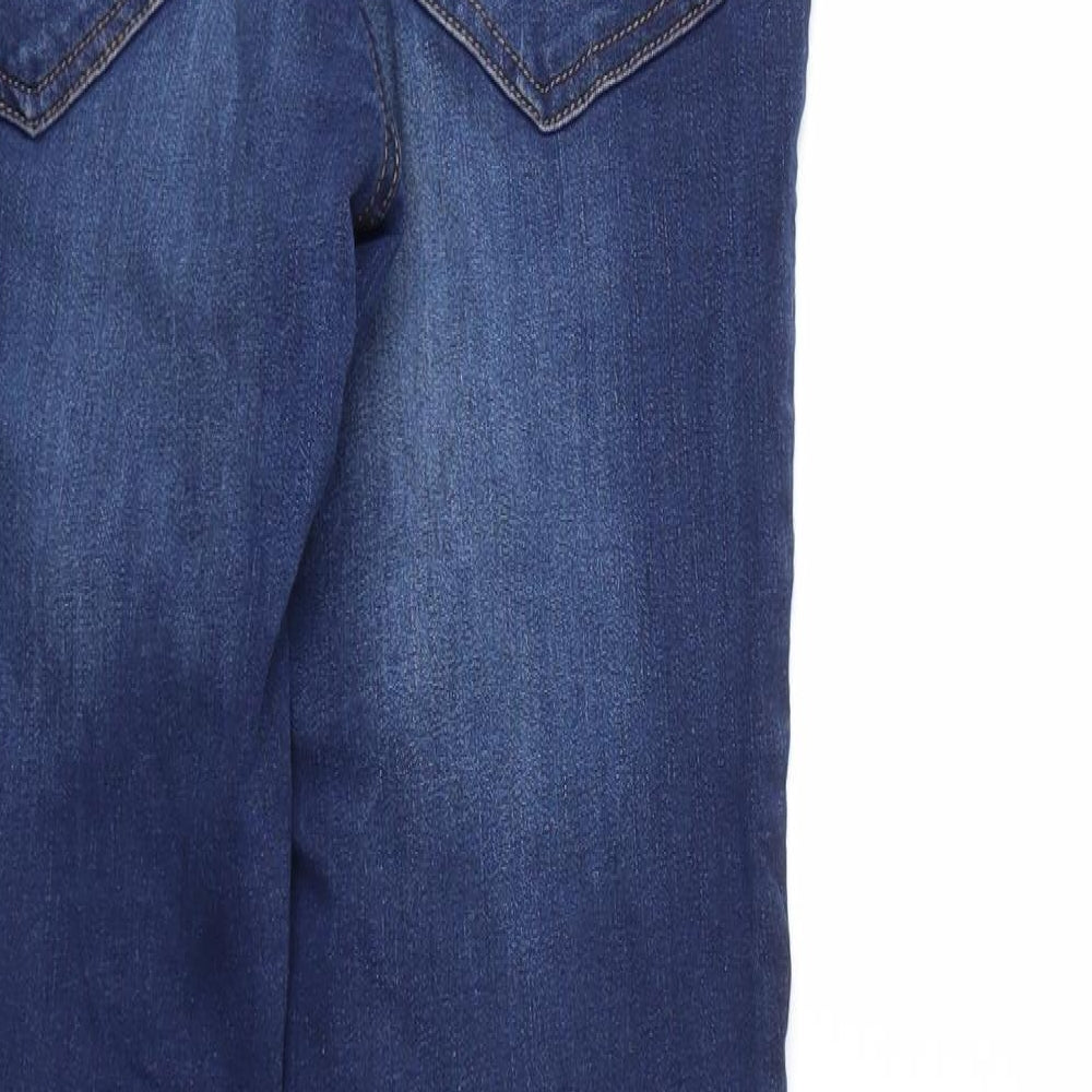 Never Denim Womens Blue Denim Skinny Jeans Size XS L31 in