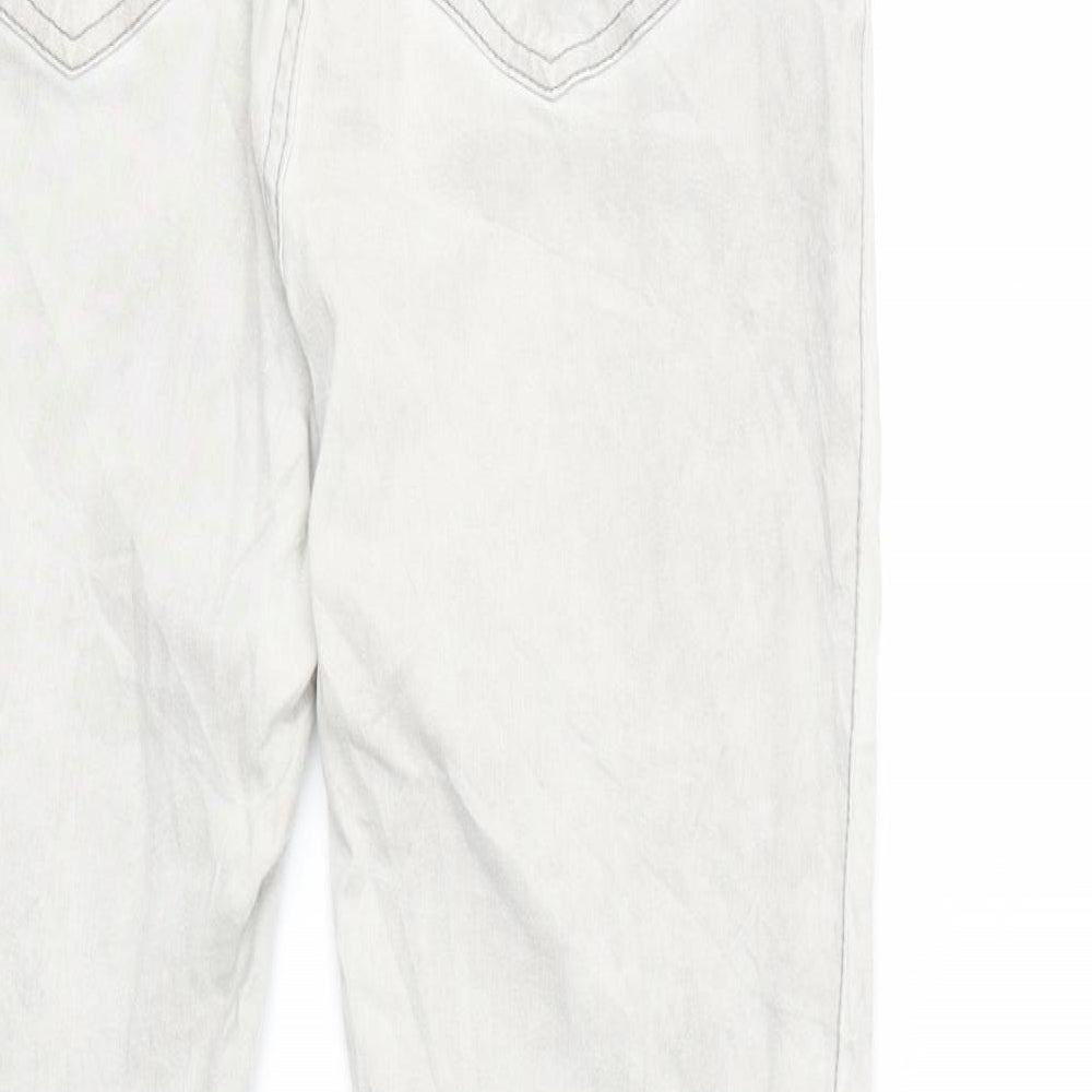 Janina Womens Grey Denim Skinny Jeans Size 10 L27 in