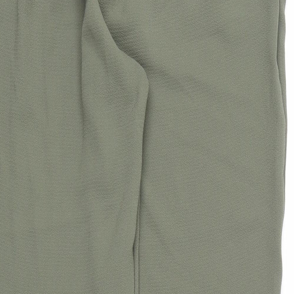 M&Co Womens Green Trousers Size 12 L29 in