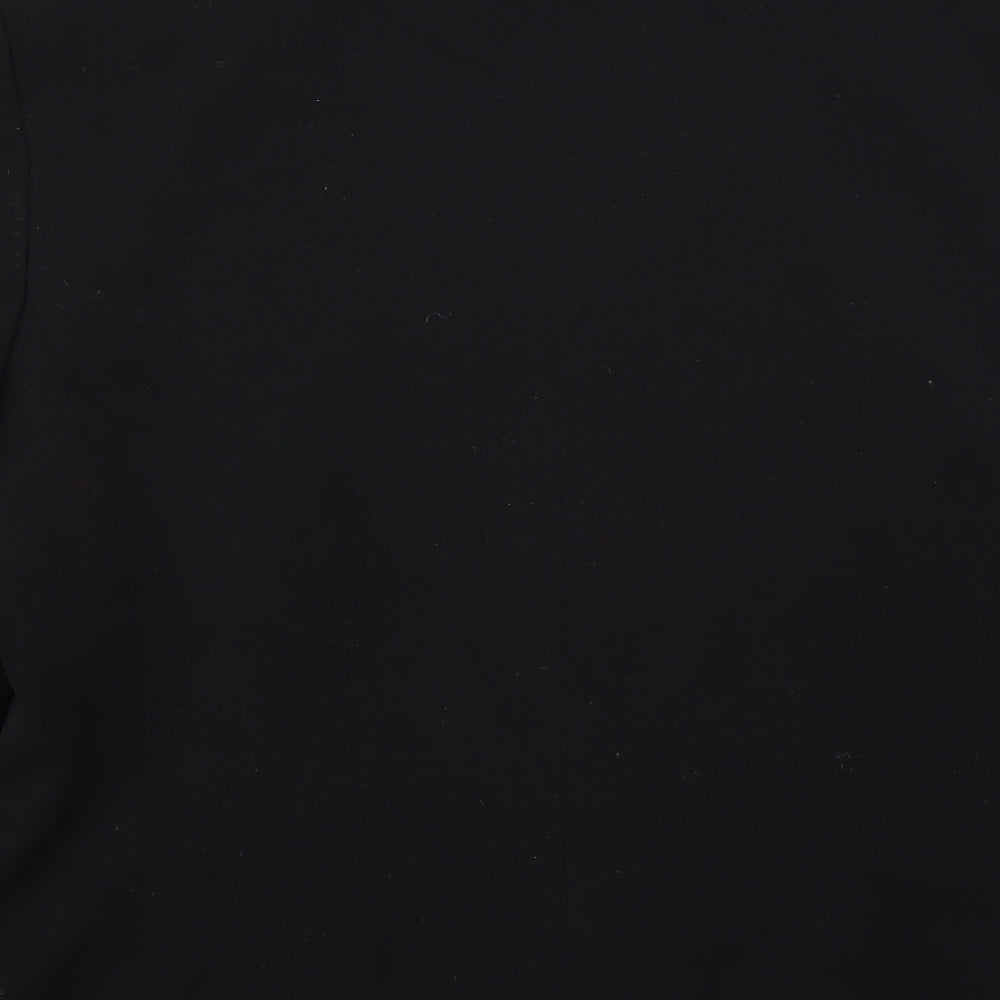 BHS Womens Black Jacket Coat Size 16