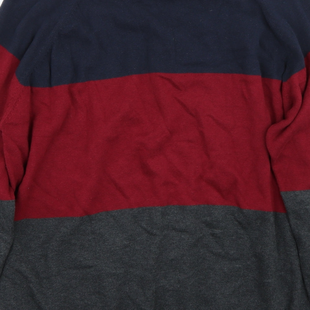 Acw85 Mens Grey Pullover Jumper Size L