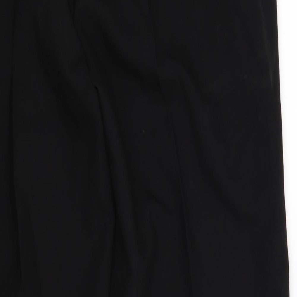 Mia Moda Womens Black Dress Pants Trousers Size 12 L27 in