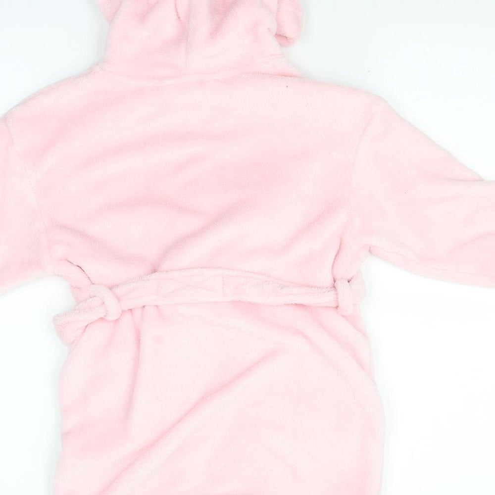 NEXT Girls Pink Solid Robe Size 2-3 Years