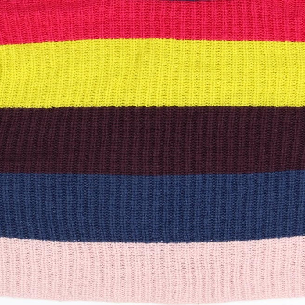 Terranova Womens Blue Striped Knit Pullover Jumper Size M - Loose Fit