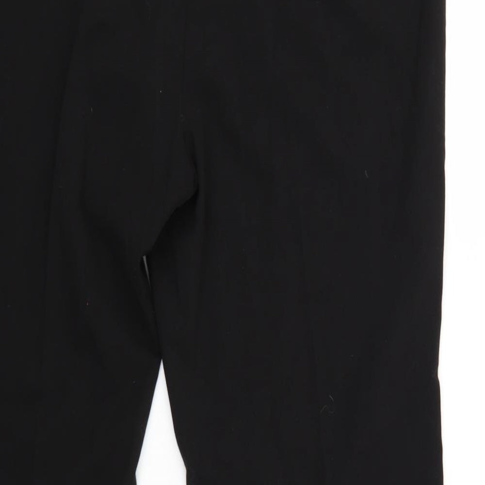 CAPSULE Womens Black Trousers Size 36 in L28 in
