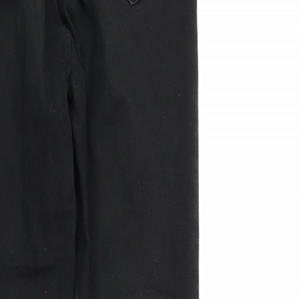 Toxik3 Womens Black Denim Straight Jeans Size 6 L31 in
