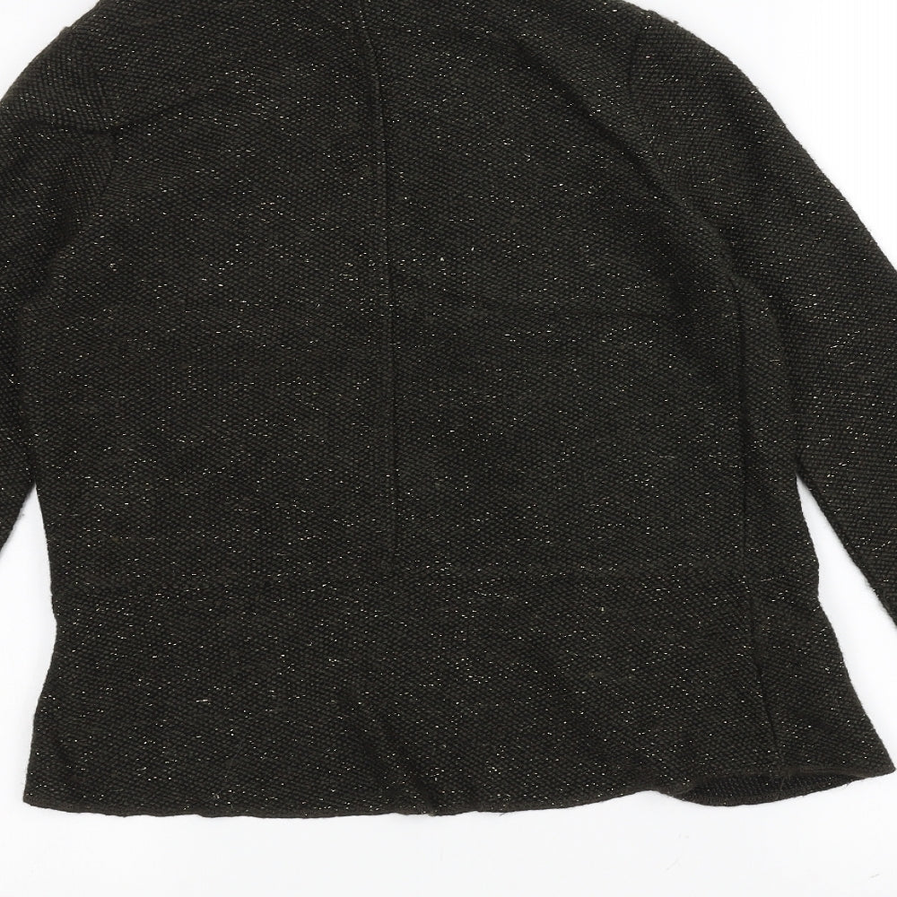 Red Herring Womens Black Jacket Size 10