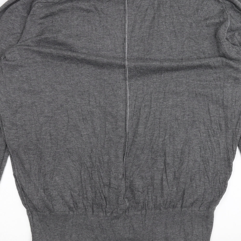 NEXT Womens Grey Cardigan Jumper Size L