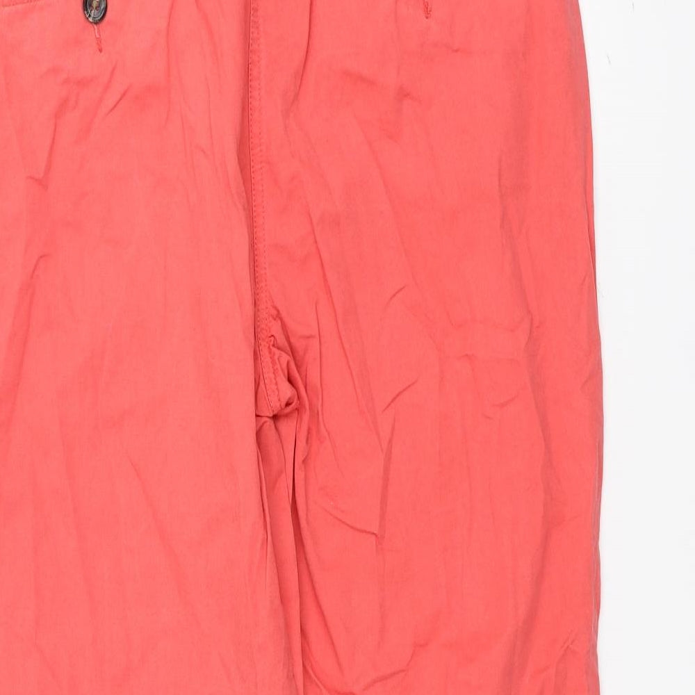 Papaya Womens Red Straight Jeans Size 16 L28 in