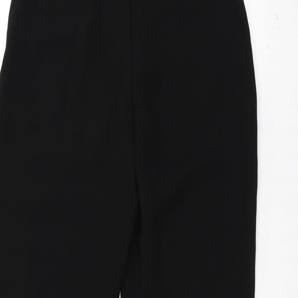 M&Co Womens Black Trousers Size 8 L24 in