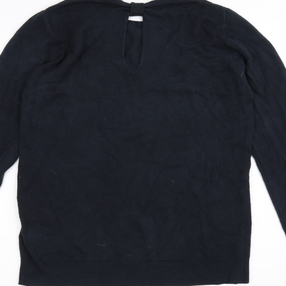 Dorothy Perkins Womens Blue Basic T-Shirt Size 10