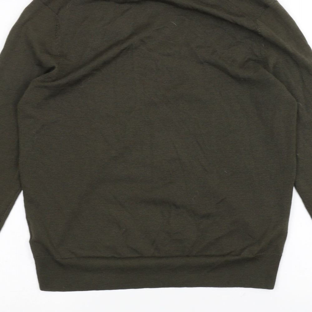uni Womens Green Basic T-Shirt Size S