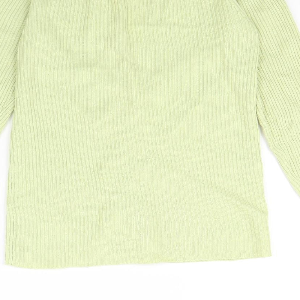 Floreal boutique Womens Green Cardigan Jumper Size M